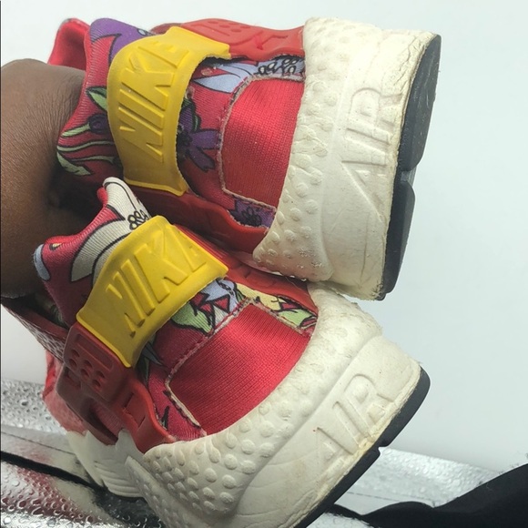 Nike Air Huarache Run Print Aloha Women’s Size 8 - Picture 7 of 8